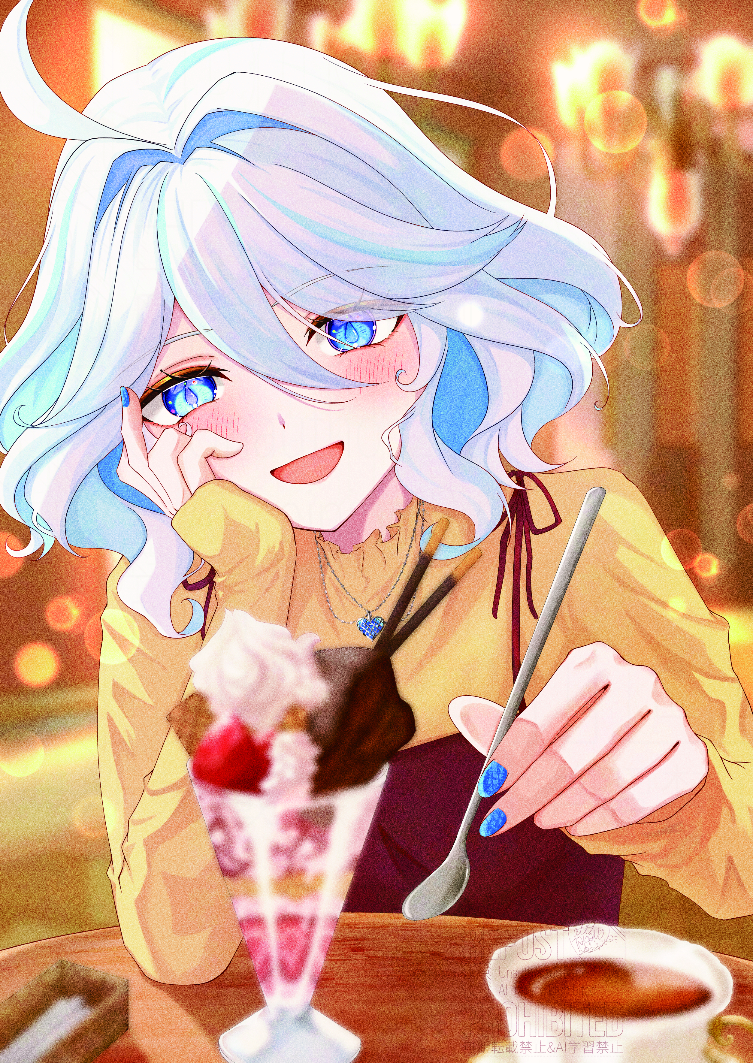 [原神] 貼貼芙寧娜。