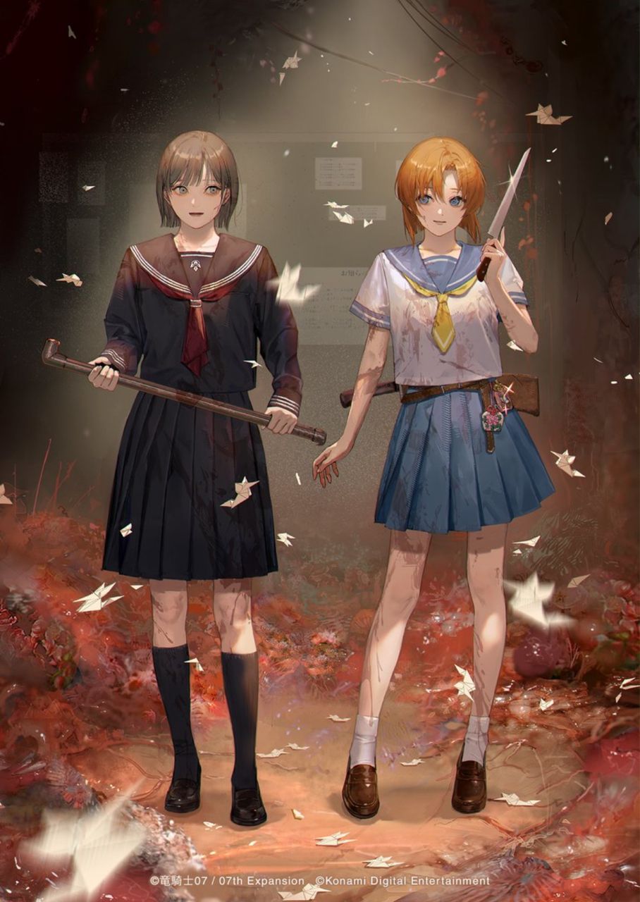 [情報] 沈默之丘f》與《暮蟬悲鳴時》特別插圖