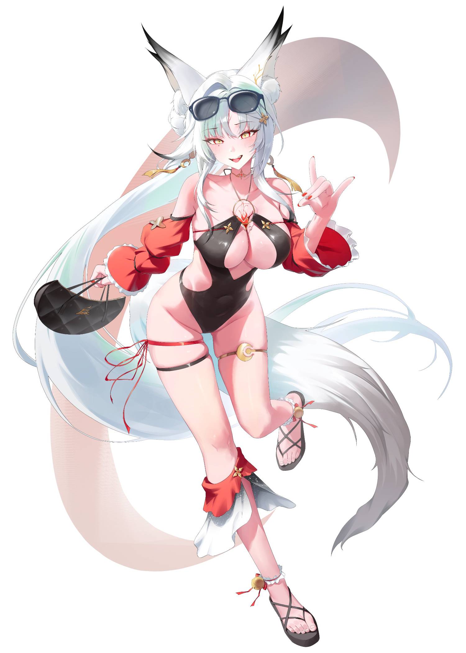 [鳴潮] 泳裝心月狐