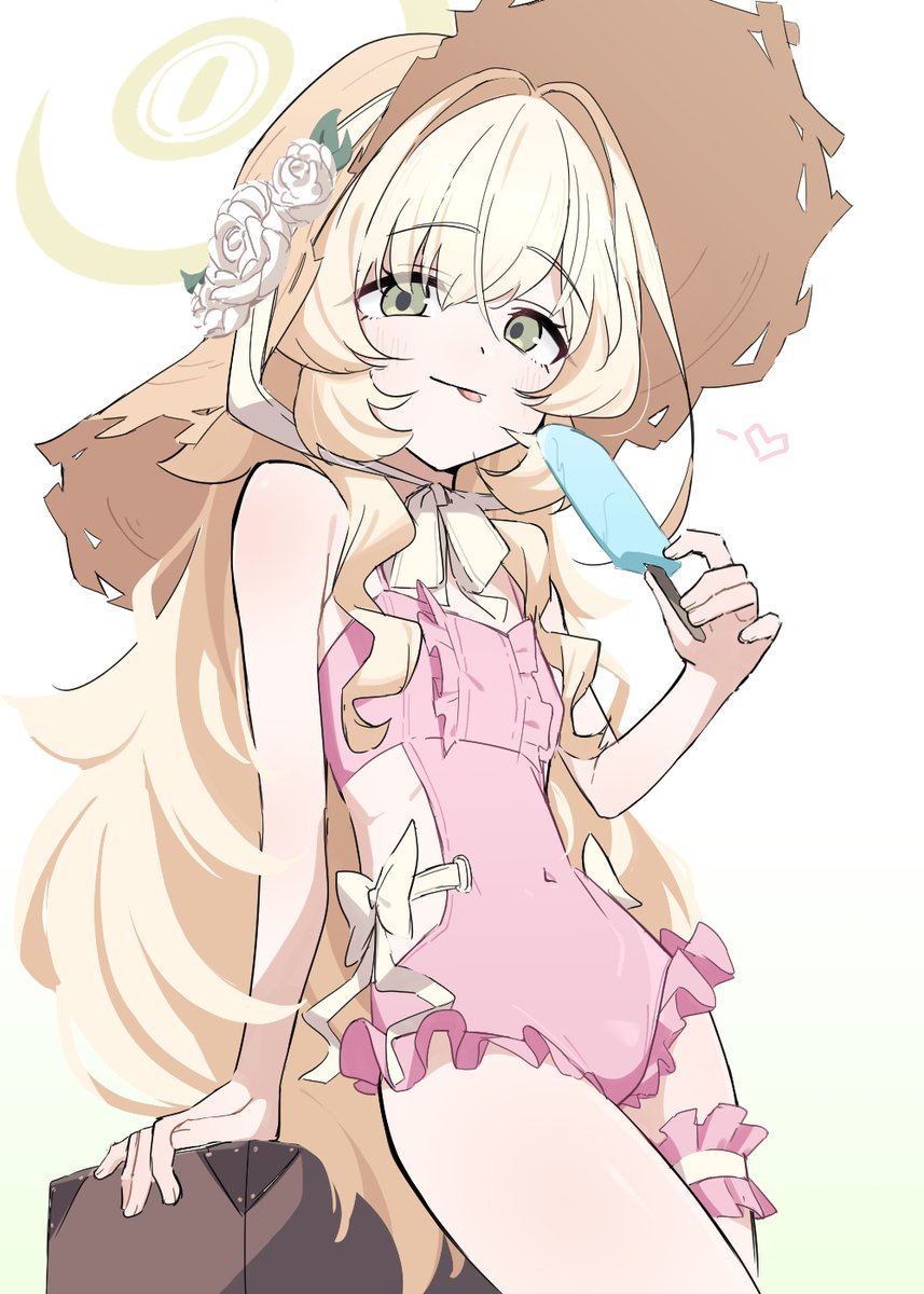 [蔚藍]穿上168泳裝的教授