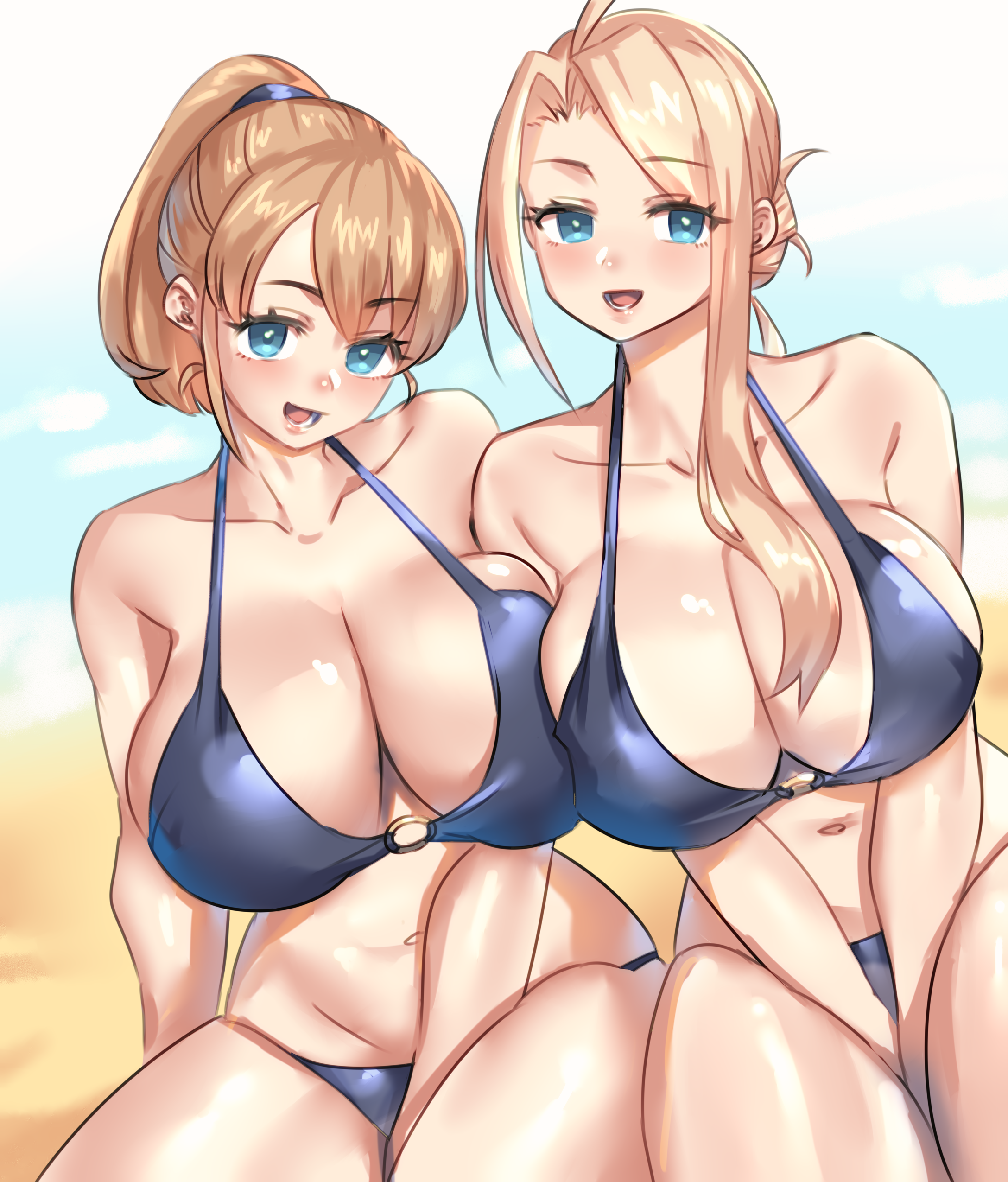 [艦C] 貼貼無畏（泳裝）。
